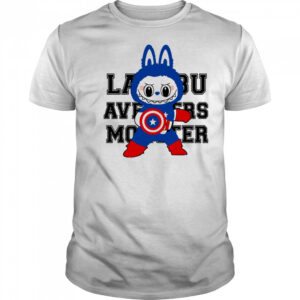 Labubu Avengers Labubu Captain America shirt