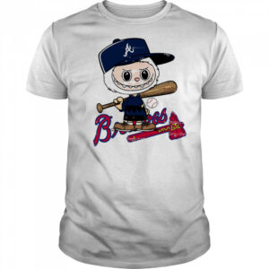 Labubu Charlie Brown Atlanta Braves shirt