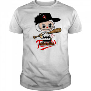Labubu Charlie Brown Minnesota Twins shirt