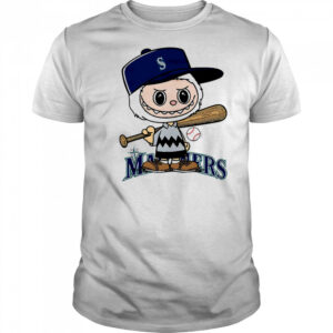 Labubu Charlie Brown Seattle Mariners shirt