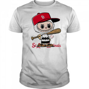 Labubu Charlie Brown St Louis Cardinals shirt