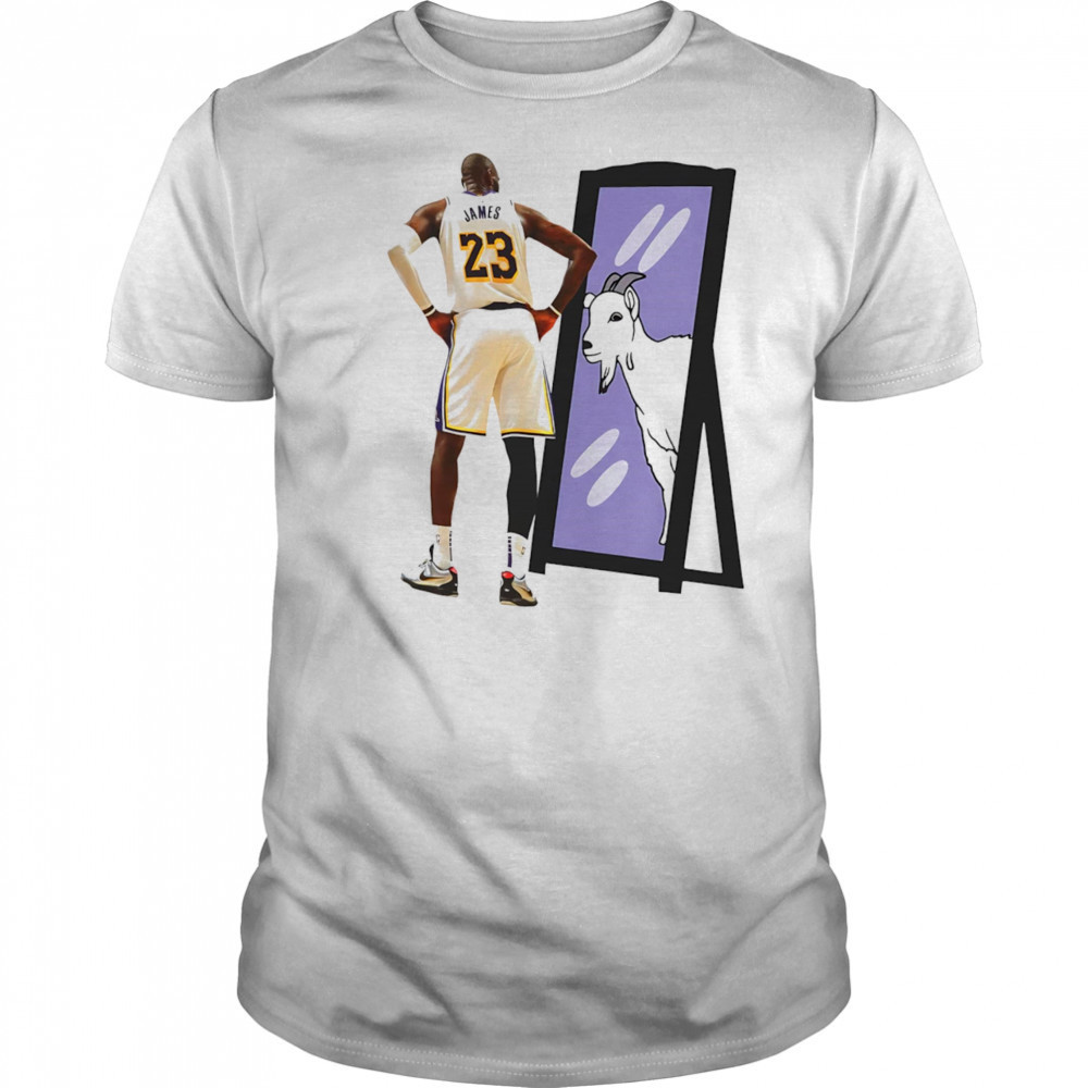 Lebron James Goat shirt