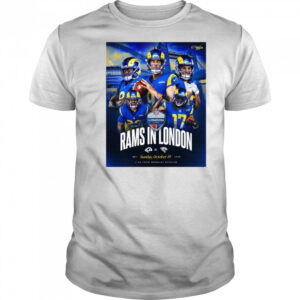 Los Angeles Rams Vs Jacksonville Jaguars In London Week 7 Sunday October 19 2025 Poster t-shirt