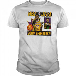 Luka Dončić Los Angeles Lakers NBA Jam shirt