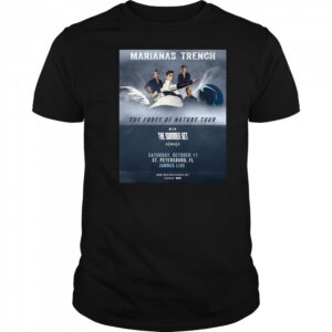 Marianas Trench Recruit The Summer Set and senses For Force of Nature Tour shirt