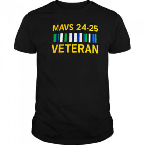 Mavs 24 25 Veteran shirt