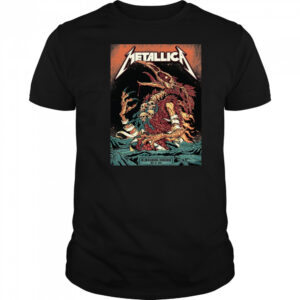 Metallica Blacksburg Virginia May 07 2025 World Tour Poster t-shirt