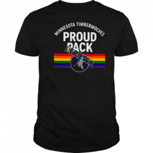 Minnesota Timberwolves Lgbt Pride Proud Pack Shirt