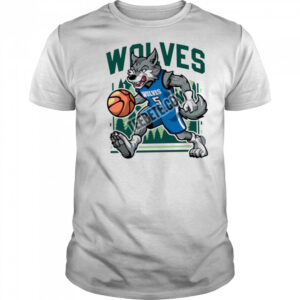 Minnesota Timberwolves Mascot Basketball Shirt