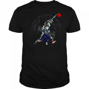 Minnesota Timberwolves Skeleton Playing Basketball Shirt