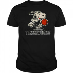 Minnesota Timberwolves Vs Snoopy Player Basketball Shirt