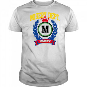 Misery Dept MMXXV logo shirt