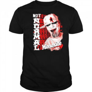Monoxide Not Normal Blood Splatter T-shirt