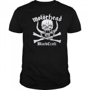 Motorhead x blackcraft crossbones pullover shirt