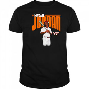 Mycah Jordan Virginia Tech cartoon shirt