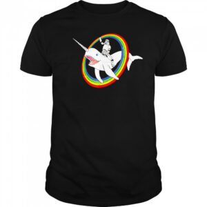 Narwhal Rainbow Stormtrooper shirt