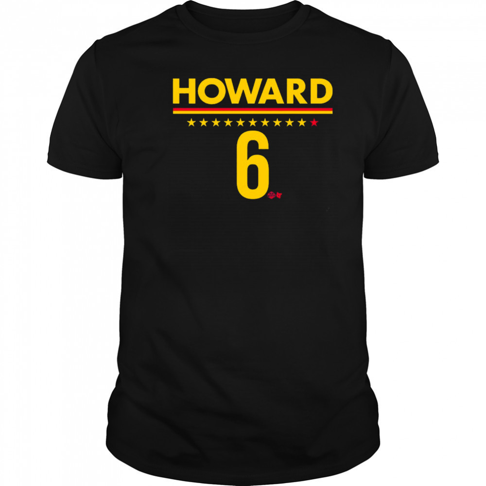 Natasha Howard IND 6 Indiana Fever Basketball t-shirt