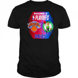 NBA Playoffs round 2 New York Knicks vs Boston Celtics 2025 shirt