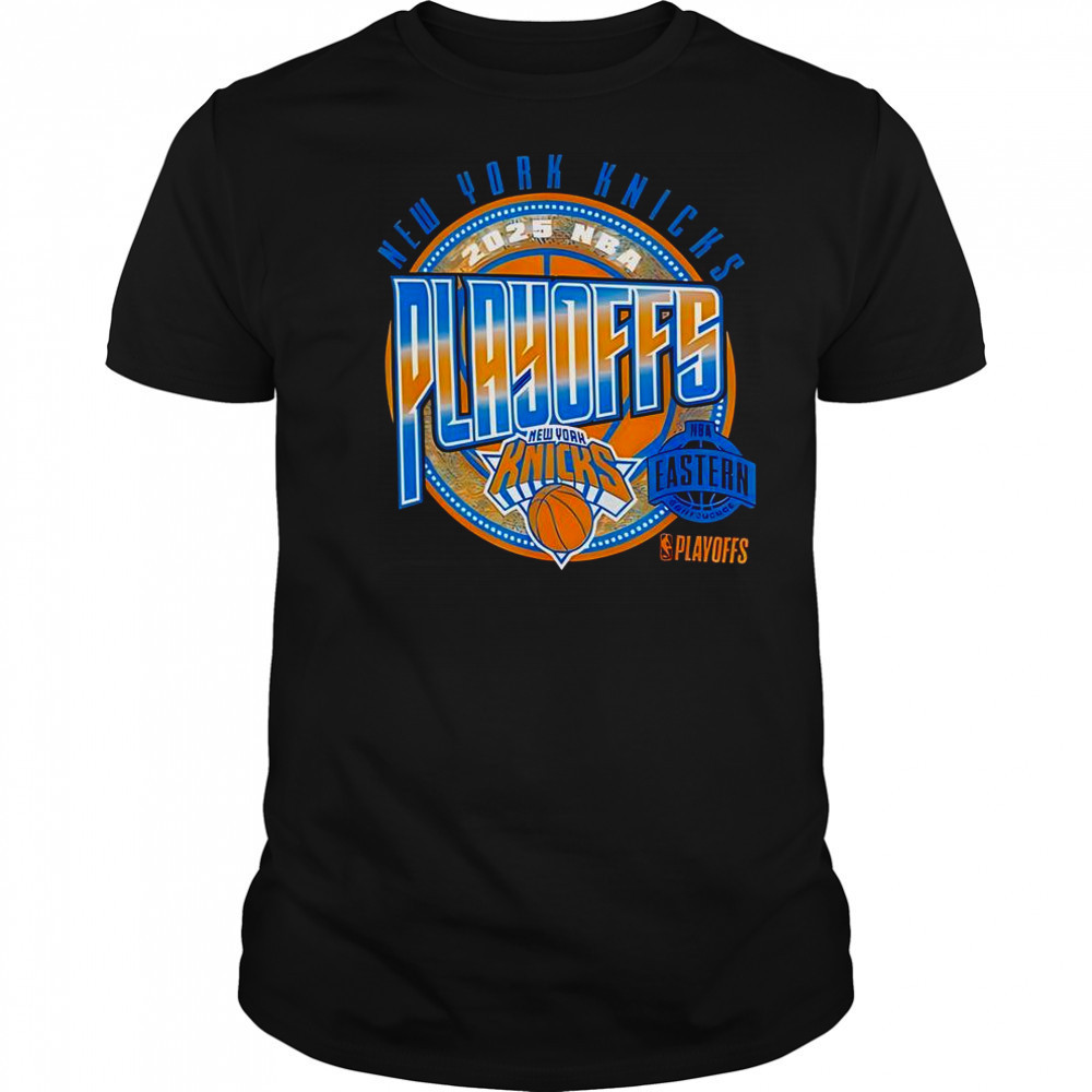 New York Knicks Basketball 2025 Playoffs Game Day T-Shirt