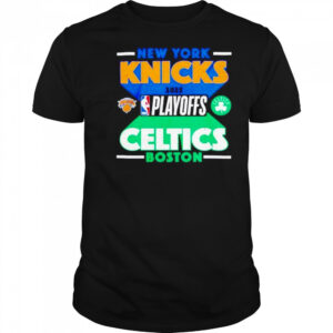 New York Knicks vs Boston Celtics 2025 NBA Playoffs shirt