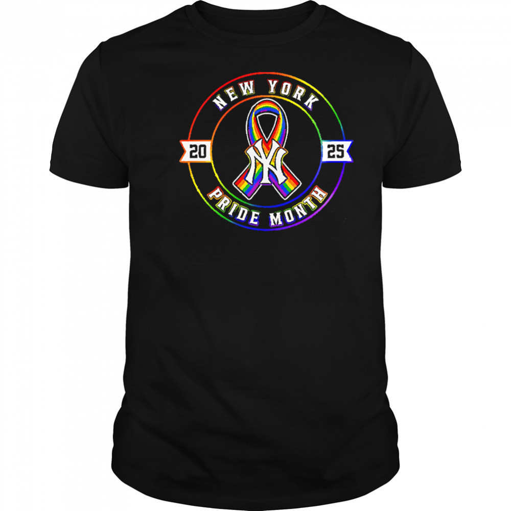 New York Yankees Pride Month 2025 shirt