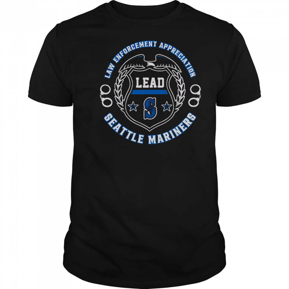 Official Seattle Mariners Law Enforcement Appreciation Day 2025 T-Shirt