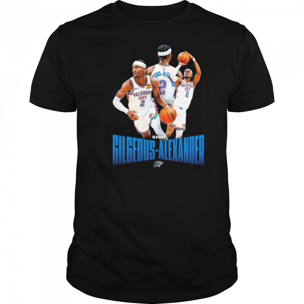 OKC Thunder Shai Gilgeous-Alexander Player Series 2025 Shirt