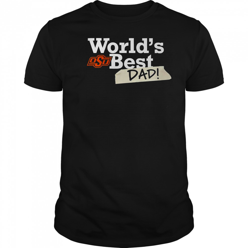 Oklahoma State Cowboys World’s Best Dad T-Shirt