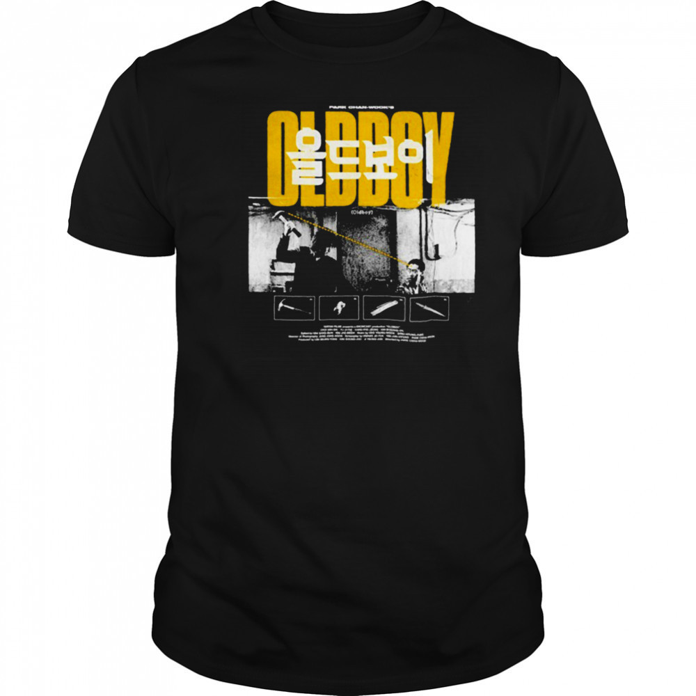 Oldboy Park Chan Wook’s T shirts