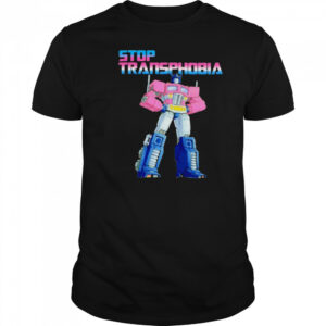 Optimus Prime Stop Transphobia shirt