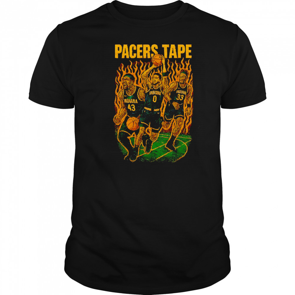 Pacers Tape Fastbreak heat shirt