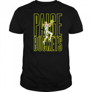 Paige Bueckers Buckets action Dallas shirt