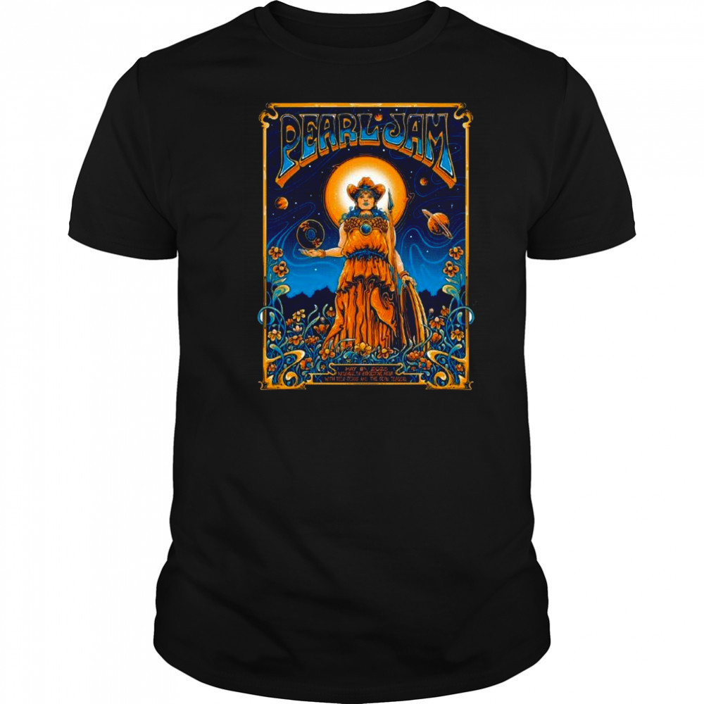 Pearl Jam Dark Matter At Bridgestone Arena In Nashville Tennessee On May 8 2025 World Tour 2025 Night 2 Event t-shirt
