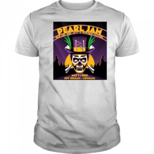 Pearl Jam New Orleans Jazz & Heritage Festival May 3 2025 at New Orleans Louisiana t-shirt