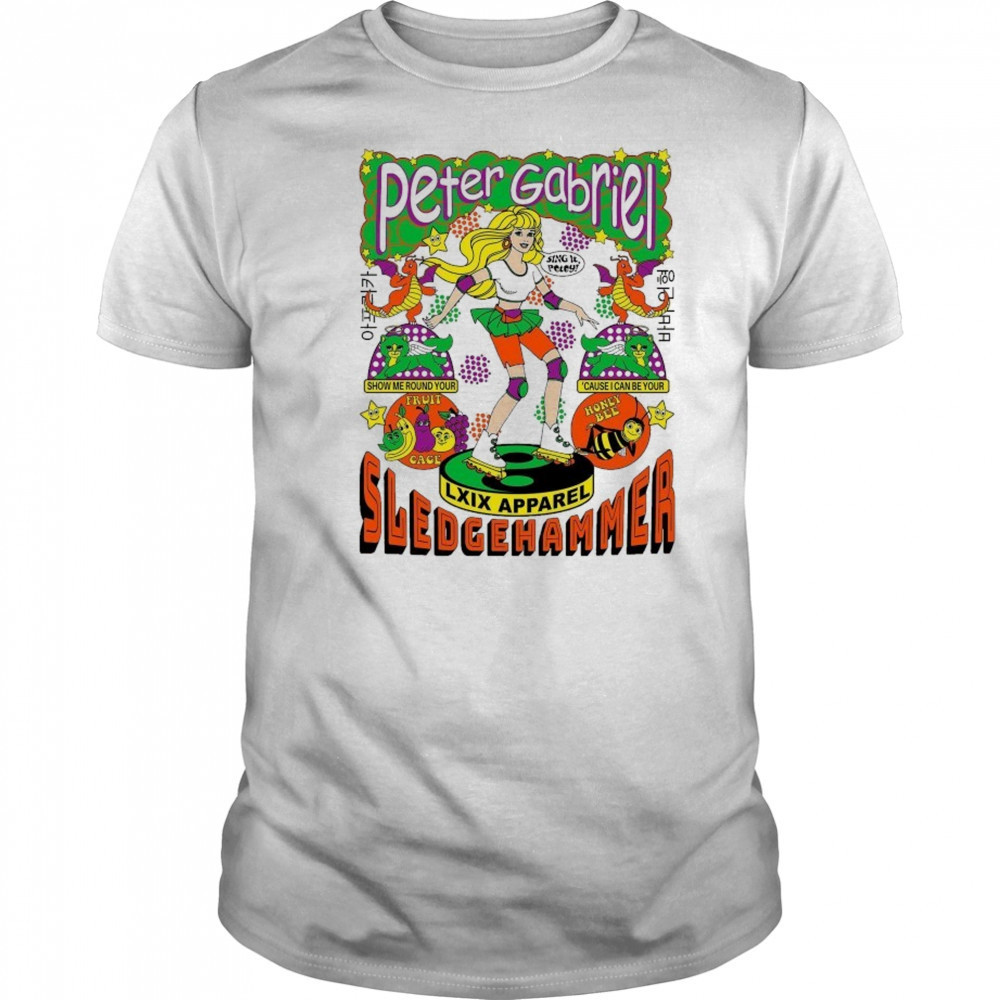Peter Gabriel Sledgehammer Brian Robert Jones T-shirt