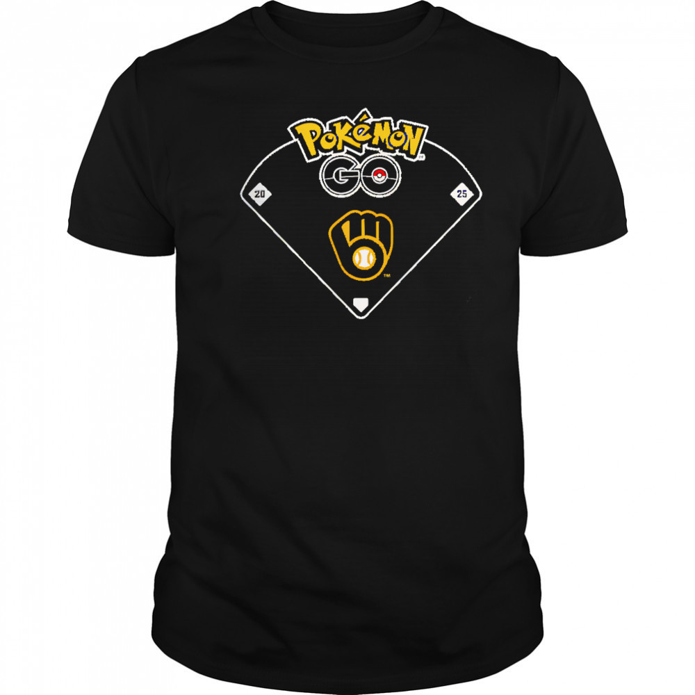 Pokemon Go Milwaukee Brewers 2025 shirt