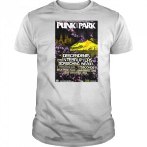 Punk In The Park Descendents The Interrupters Screeching Weasel June 28 2025 t-shirt