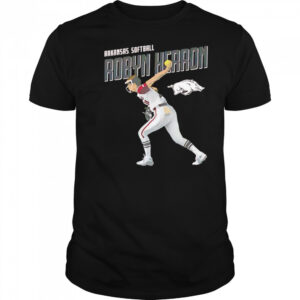 Robyn Herron Arkansas softball cartoon shirt