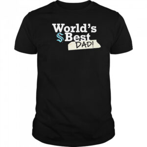 Seattle Kraken World’s Best Dad shirt