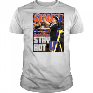SLAMU Cover Walter Clayton Jr. Gator Boys Stay Hot Florida Gators Basketball Poster t-shirt