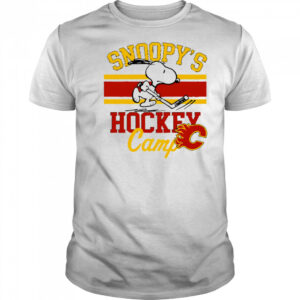 Snoopy Calgary Flames Snoopy’s Camp shirt