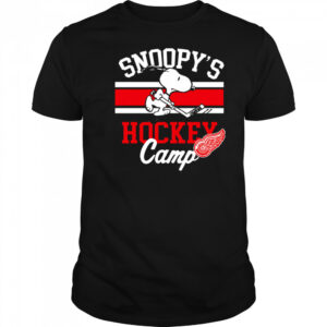 Snoopy Detroit Red Wings Snoopy’s Camp shirt