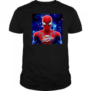 Spider-Man OKC Thunder shirt