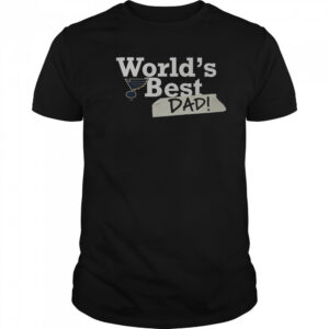 St Louis Blues World’s Best Dad T-Shirt