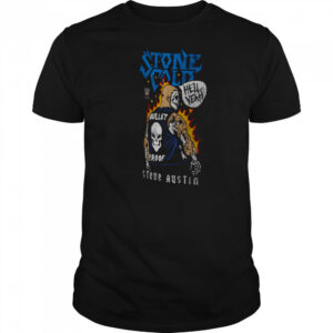 Stone Cold Steve Austin Ripple Junction Skeleton T Shirt