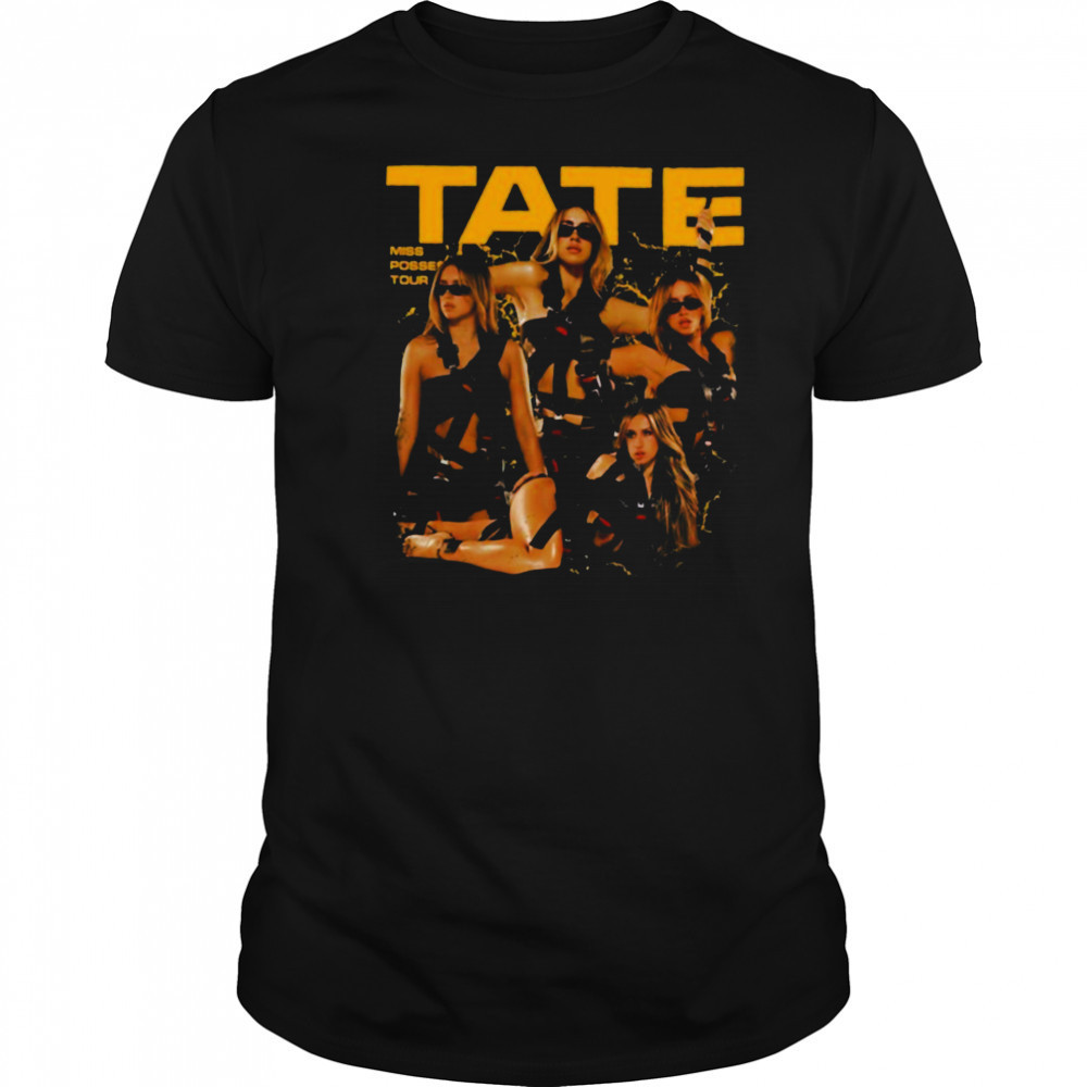 Tate McRae Miss Possessive Comfort Colors T Shirt