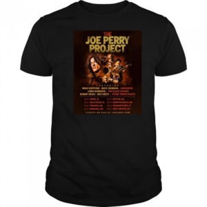 The Joe Perry Project Launching Summer Tour 2025 Tour shirt