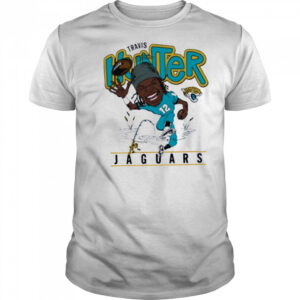 Travis Hunter Jacksonville Jaguars Homage 2025 NFL Draft Caricature Player Graphic Tri Blend T Shirt