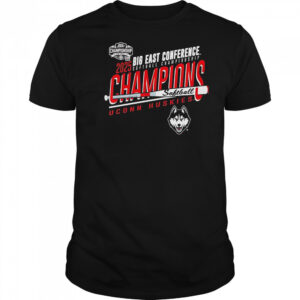 UConn Huskies 2025 Big East Softball Champions T-Shirt