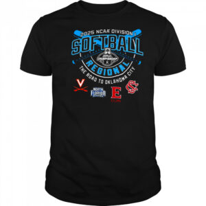 Virginia North Florida Elon Phoenix NCAA Division I Softball Regional 2025 shirt